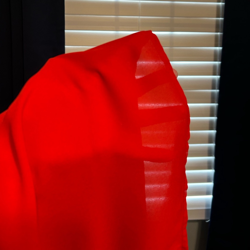 Express Red Bow-back blouse - Picture 6 of 6